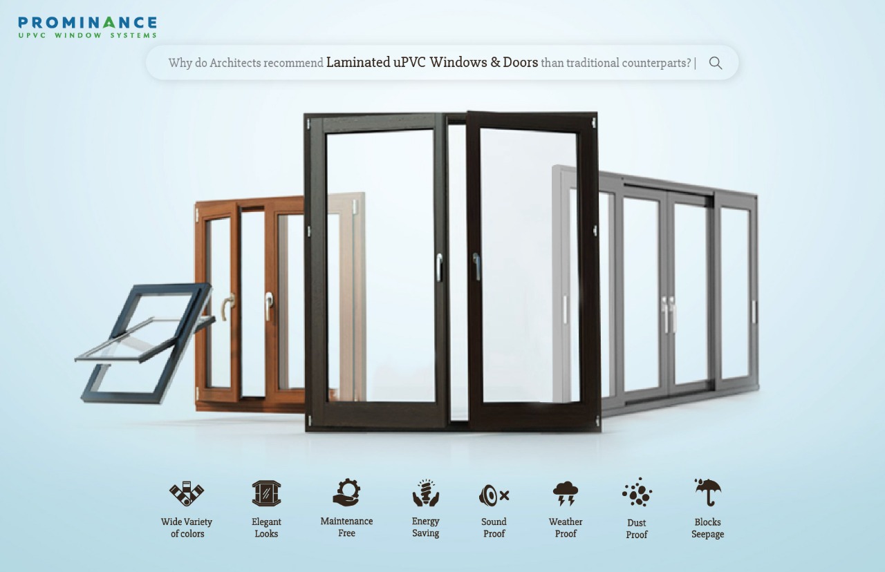 Why Do Architects Recommend Laminated UPVC Windows & Doors than Traditional Counterparts?