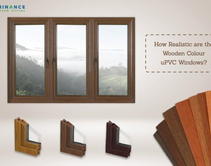 How Realistic Are The Wooden Colour uPVC Windows?